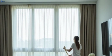 Delicate sheer drape cleaning doolandella Matty Curtain Cleaning
